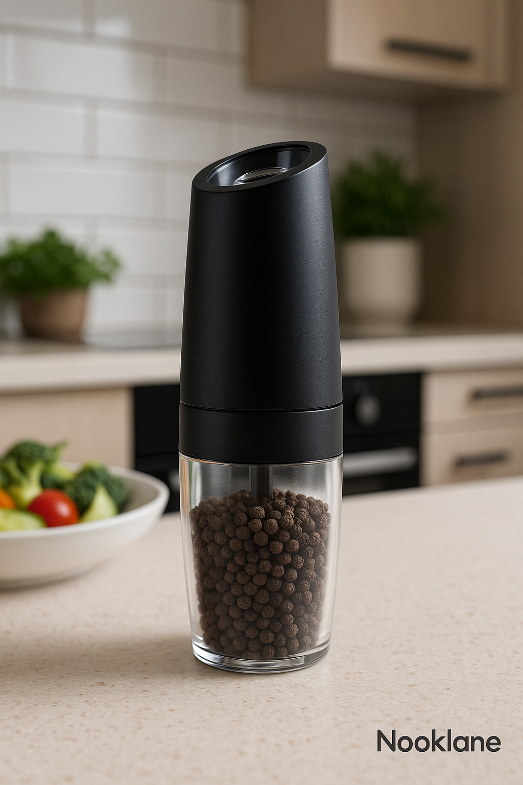 Nooklane™ Electric Salt & Pepper Grinder Set