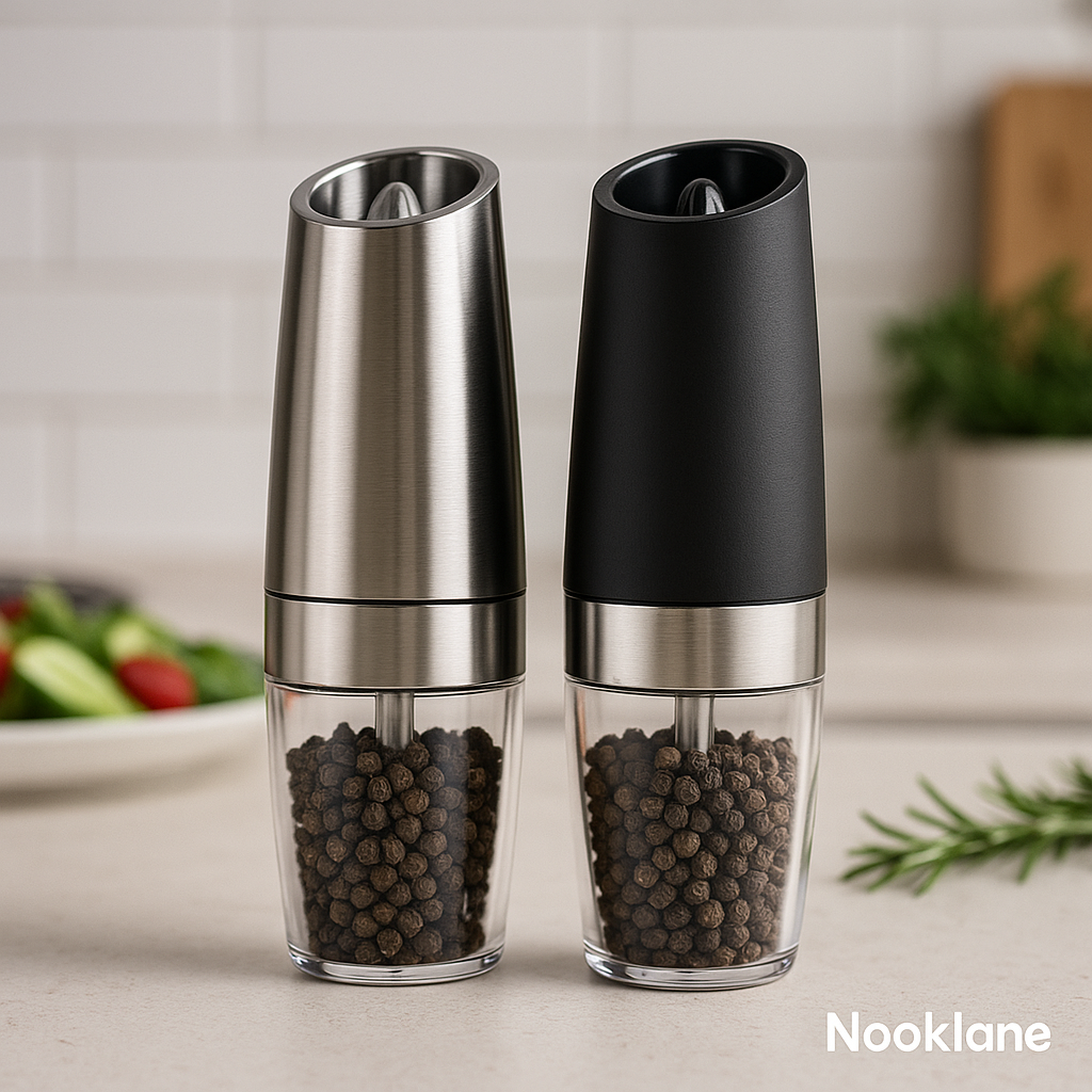 Nooklane™ Electric Salt & Pepper Grinder Set
